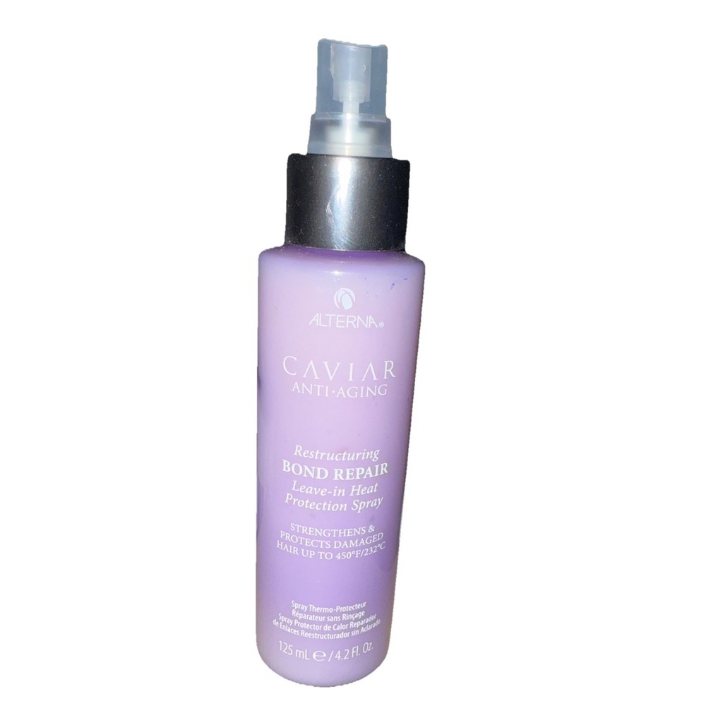 Alterna Caviar Anti-Aging Bond Repair Leave-In Heat Protection Hairspray, 4.2 Oz